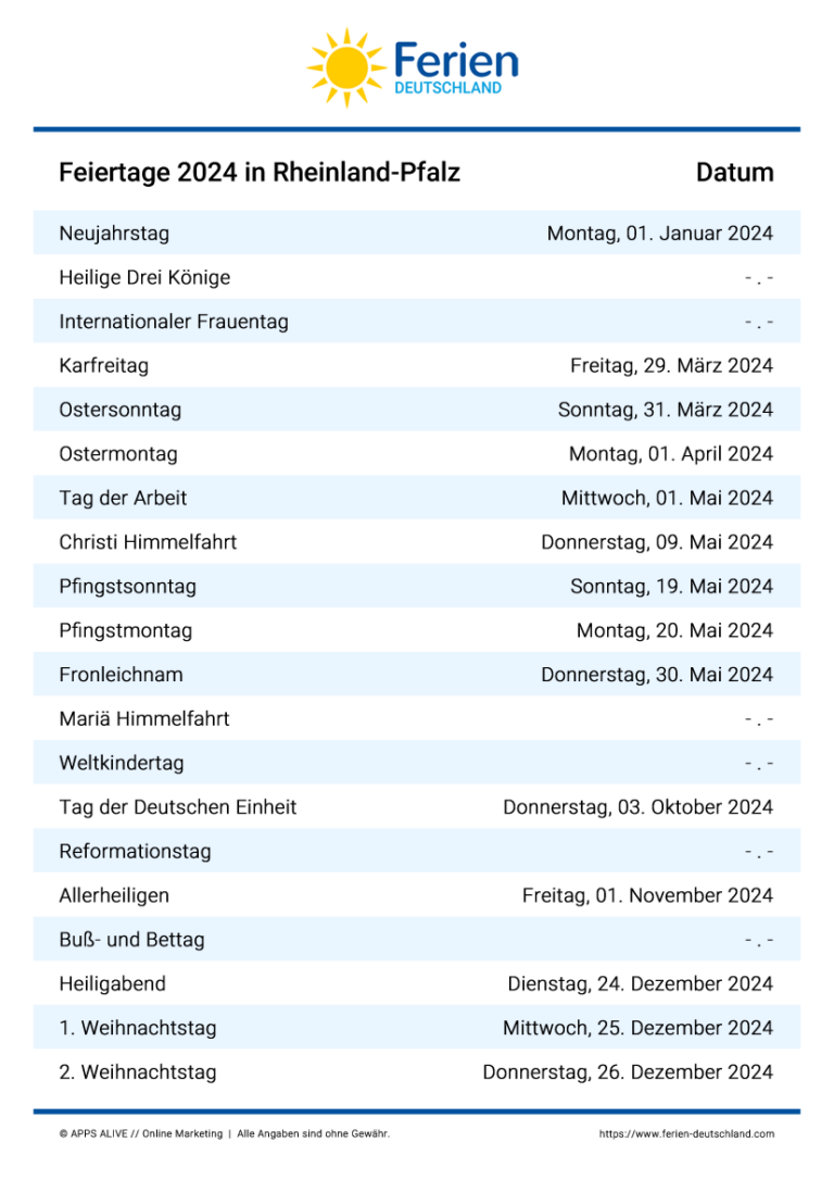 Sitemapcdatahttpswwwkedriinforheinland Pfalz Feiertage